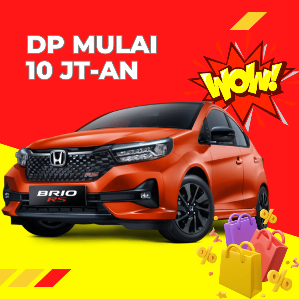 promo dealer mobil honda medan - kredit brio DP ringan