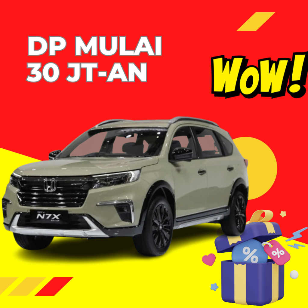 promo dealer mobil honda medan - kredit brv DP ringan