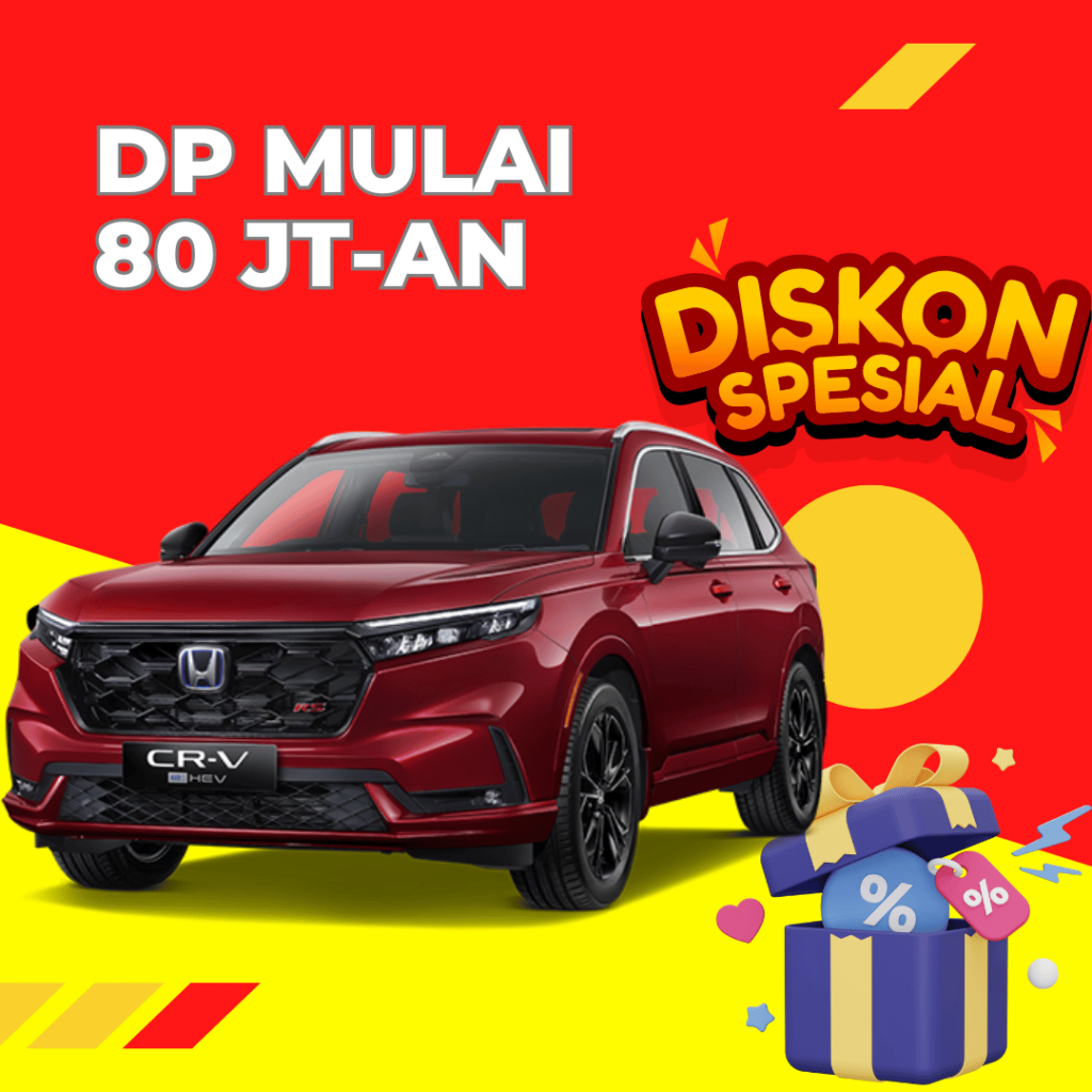 promo dealer mobil honda medan - kredit crv DP ringan